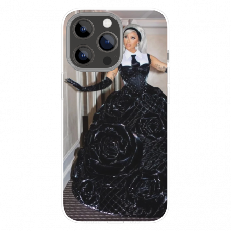 Coque avec une photo de Cardi B au Met Gala 2023.