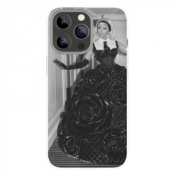 Coque avec une photo en noir et blanc de Cardi B au Met Gala 2023.
